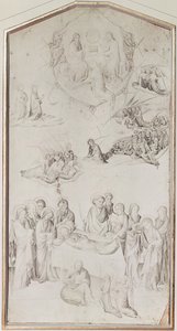 The Funeral of the Virgin by Andre Beauneveu