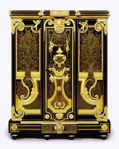 A Louis XIV Ormolu-Mounted Petite Armoire, 1700-10 by Andre Charles Boulle
