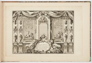 New Designs for Furniture and Works of Bronze and Marquetry by Andre Charles Boulle