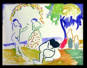 Bathers by Andre Derain