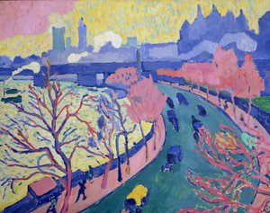 Charing Cross Bridge (c.1906) by Andre Derain