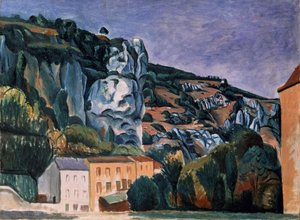 Cliffs by Andre Derain