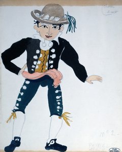 Costume Design for a Performance of 