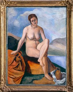 Female Nude with a Jug by Andre Derain