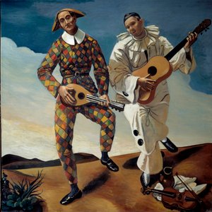 Harlequin and Pierrot by Andre Derain