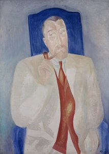Portrait of Paul Poiret (1879-1944), French Dress Designer by Andre Derain