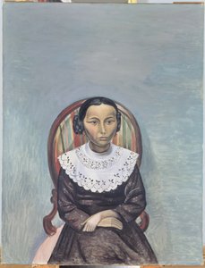 Portrait of a Young Girl in Black by Andre Derain