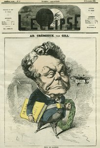 Adolphe Cremieux by Andre Gill
