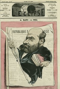 Arthur Ranc (1831-1908), French Journalist and Politician. Cover in 