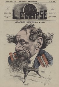 Charles Dickens by Gill by Andre Gill