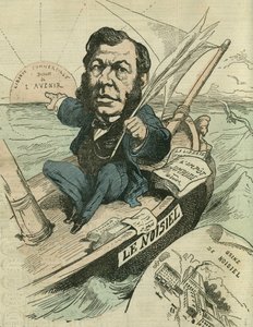 Emile-Justin Menier (1826-1881), industrial chocolatier and deputy republican. in 