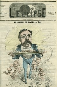 Jacques Emile Dupressoir, man of the arts in Baden-Baden. Cover in L