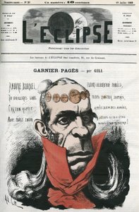 Louis Antoine Garnier-Pages, French Politician by Andre Gill