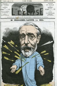 Paul-Armand Challemel-Lacour (1827-1896), Politician, Diplomat, and Historian of French Philosophy. Cover in 