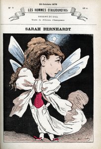 Portrait of Sarah Bernhardt