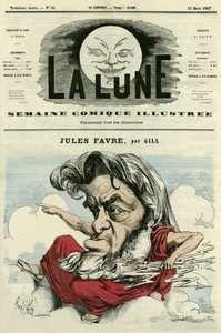 Portrait of Jules Favre by Andre Gill
