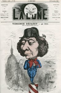 Portrait of Virginie Dejazet as Bonaparte