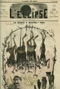 The Devil Has Four by Andre Gill
