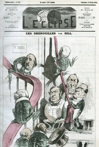 The Frogs, a Cartoon of Politicians in President Thiers