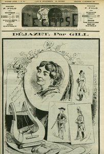 Tribute and Portrait of Virginie Dejazet by Andre Gill