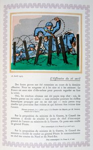 The 2nd Battle of the Aisne, 16th April, 1917