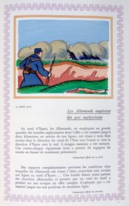 The Germans Use Chlorine Gas, Ypres, 22nd April 1915