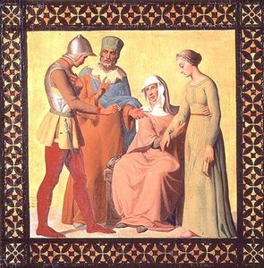 Good and Evil: Matrimony by Andre Jacques Victor Orsel