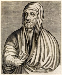 Avicenna or Ibn Sina: Persian polymath, from True Portraits by André Thévet published in 1584 by Andre Thevet