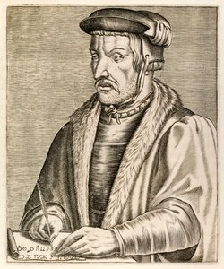 Heinrich Cornelius Agrippa, from True Portraits by André Thévet, published in 1584 by Andre Thevet