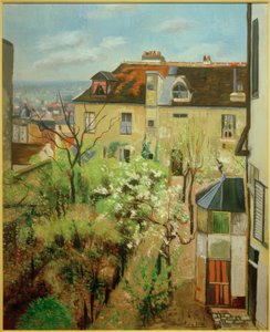 The Garden of the House of Utrillo by Andre Utter