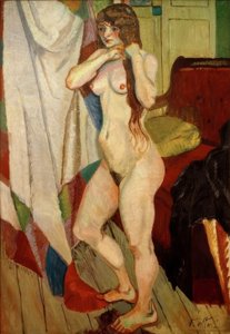Suzanne Valadon Doing Her Hair