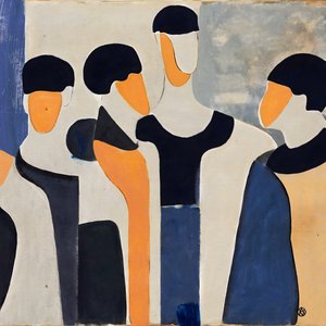 Modern Abstract Figures by André Viana