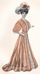 A Catalogue Illustration of an Edwardian lady by Andre and Sleigh