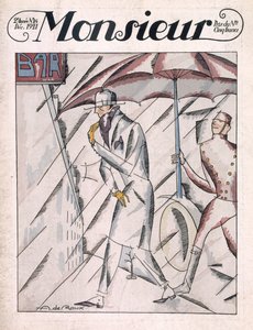 Man in Raincoat, Front Cover of 
