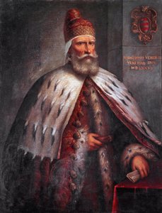 Portrait of Doge Sebastiano Venier by Andrea Vicentino