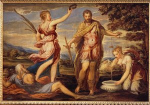 Scipio Africanus Around 1555/60 by Andrea (fl.1527/30-63) Schiavone