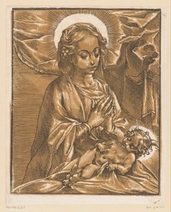 Mary Adoring the Christ Child