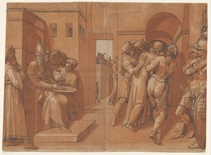 Pilate Washing His Hands by Andrea Andreani