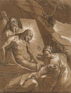 The Entombment, 1585 by Andrea Andreani