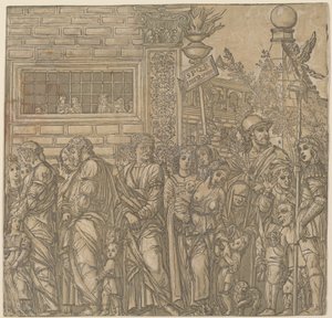 The Triumph of Julius Caesar by Andrea Andreani
