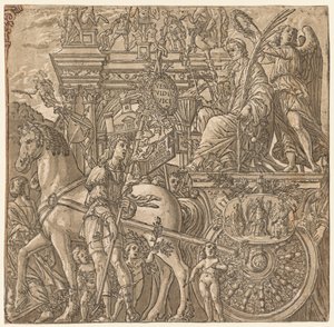 The Triumph of Julius Caesar: Caesar Triumphant, 1593-99 by Andrea Andreani