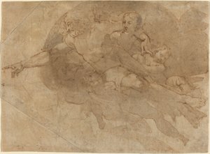 God the Father in Glory by Andrea Boscoli after Michelangelo