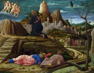 Agony in the Garden by Andrea Mantegna