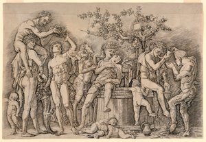 Bacchanal by Andrea Mantegna