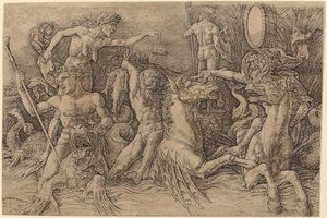 Battle of the Sea Gods (left half)