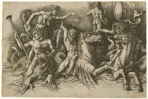 Battle of the Sea Gods (left half)