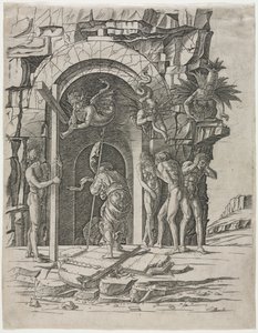 Descent into Limbo, Late 1460s by Andrea Mantegna