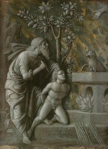 The Sacrifice of Isaac by Andrea Mantegna
