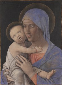 Madonna with Child by Andrea Mantegna