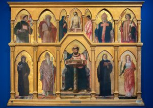 Polyptych of St. Luke by Andrea Mantegna